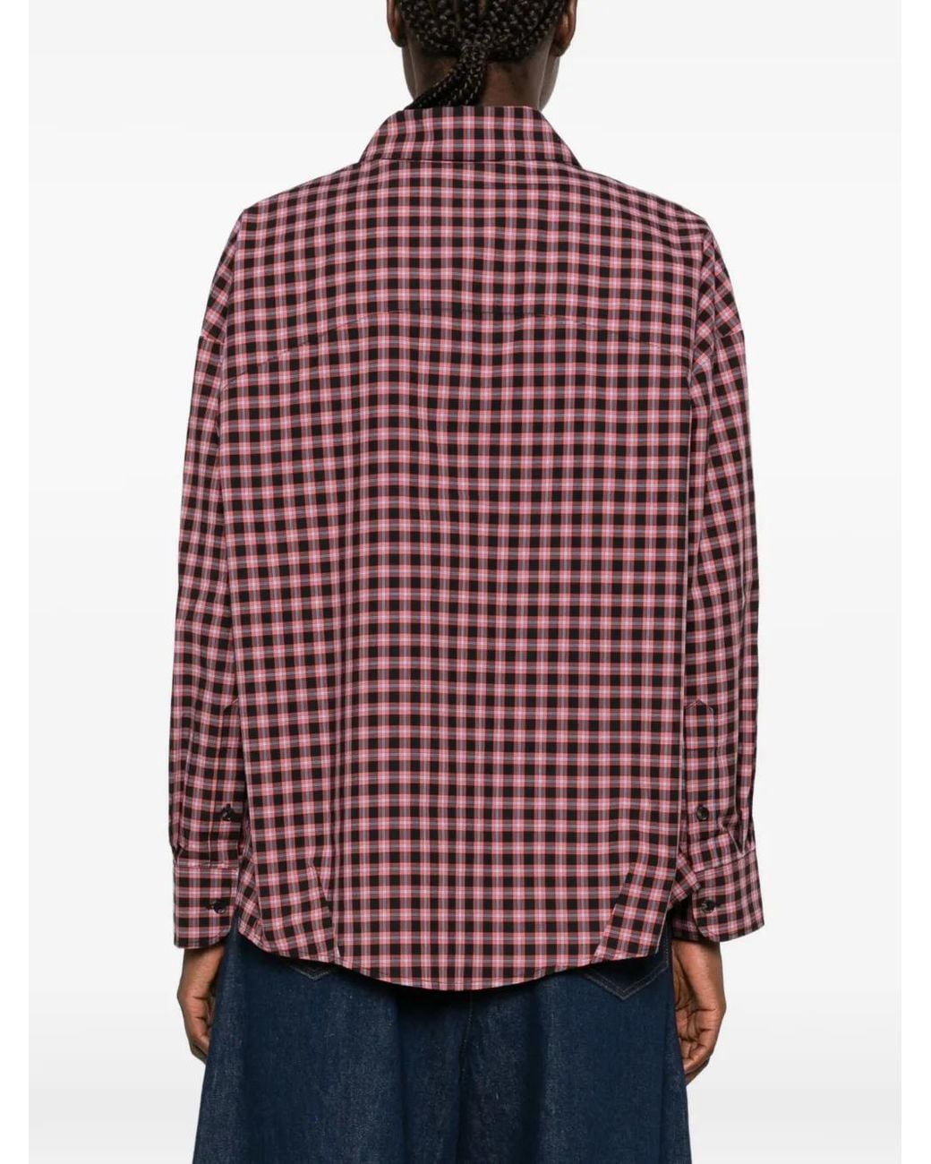 Cordera Red Check-Print Shirt