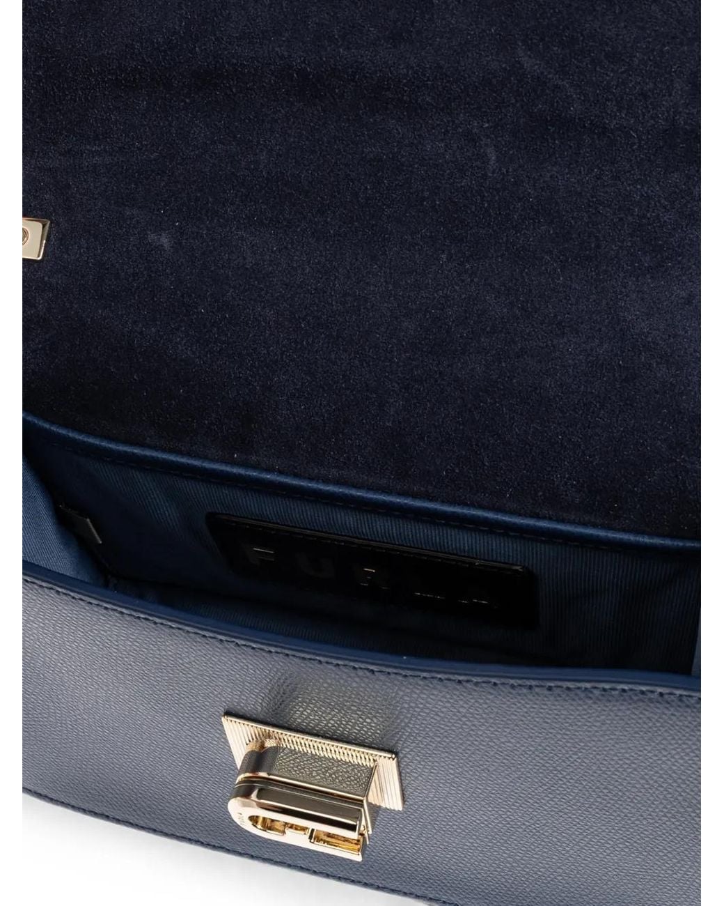 Furla Blue 1927 Mini Shoulder Bag