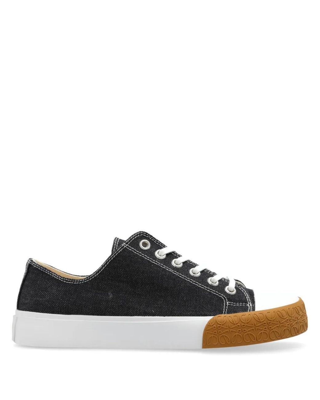 Loewe Black Bloc Canvas Sneakers for men