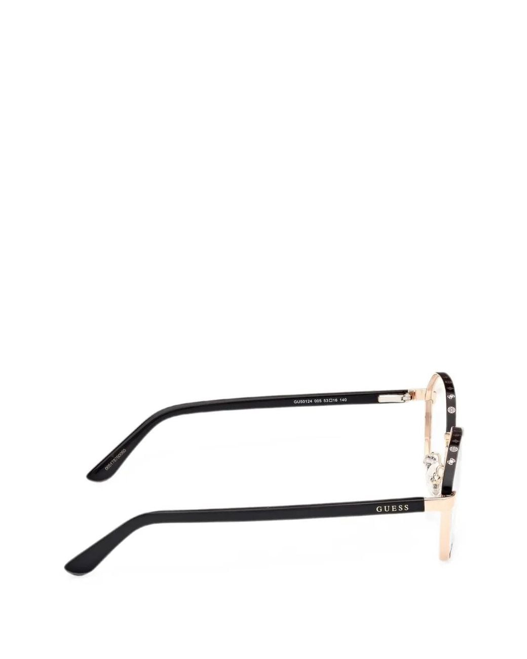 Guess Natural Round-Frame Glasses