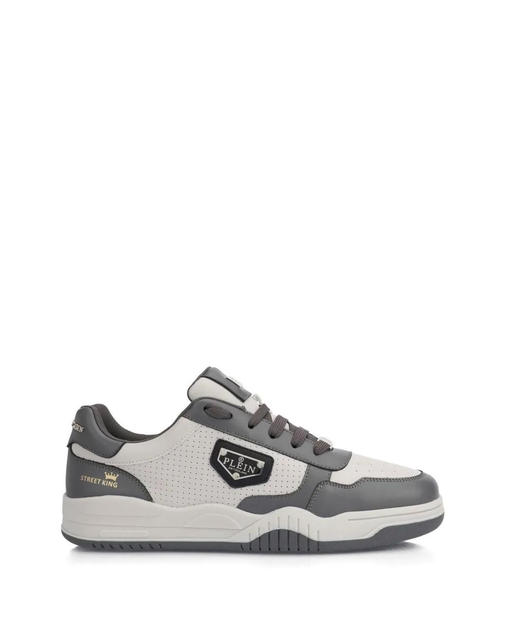 Baskets À Design Perforé Philipp Plein en coloris White