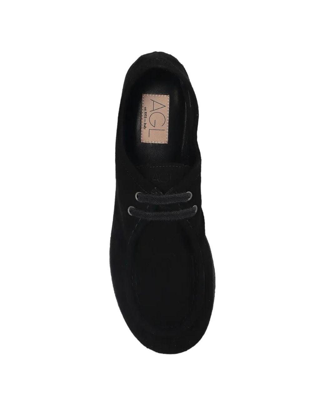 Agl Attilio Giusti Leombruni Black Hoola Hoop Loafers
