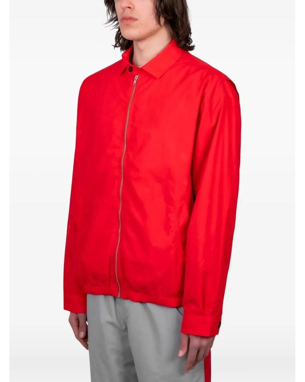 GIMAGUAS Red William Zip-Up Jacket for men