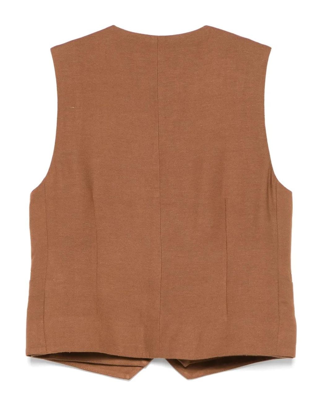 Herskind Brown Double Up Vest