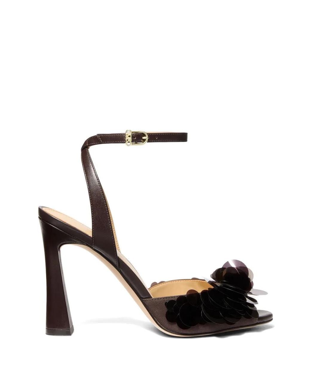 Michael Kors Black Sandales Loretta À Sequins