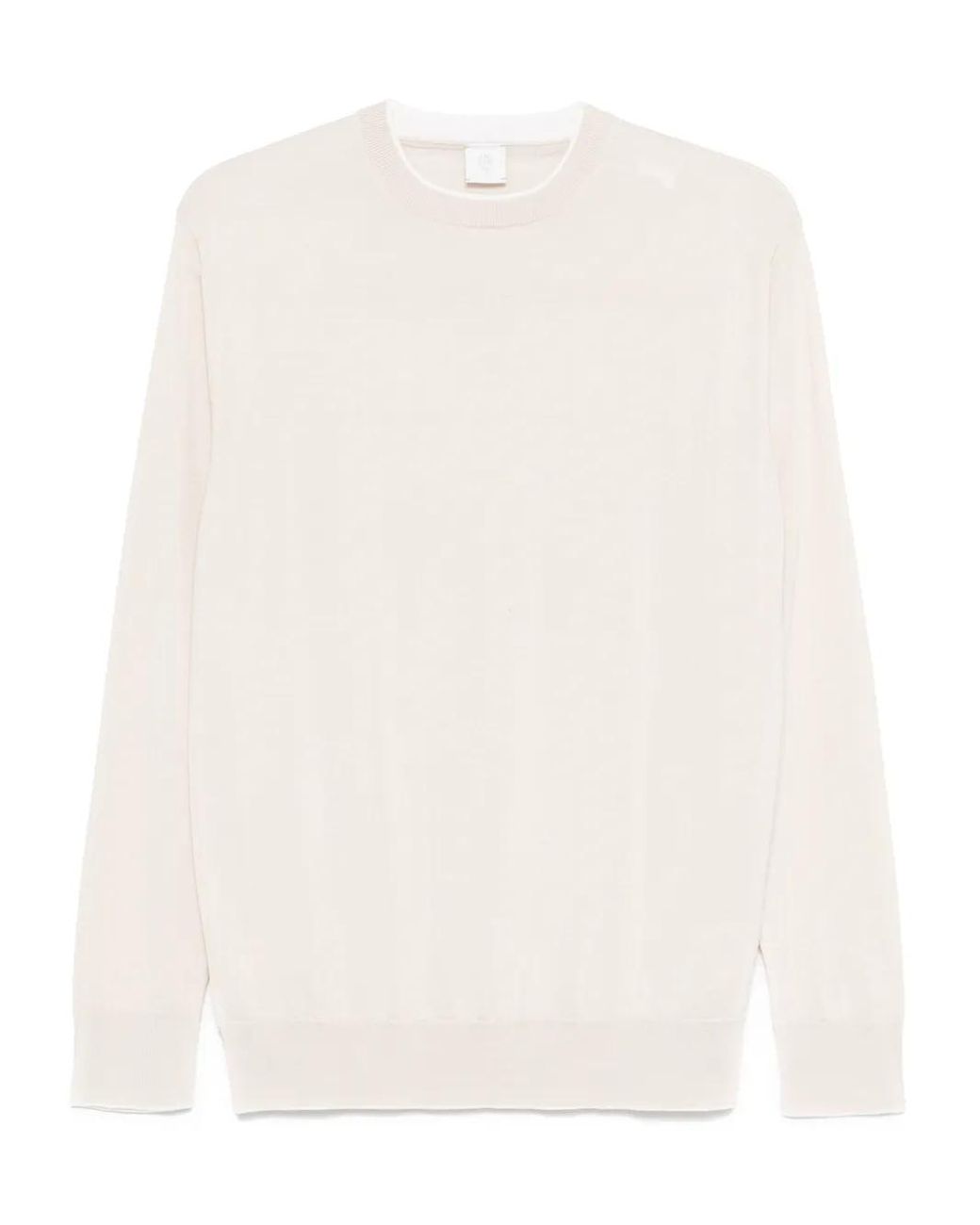 Eleventy White Knitted Jumper for men