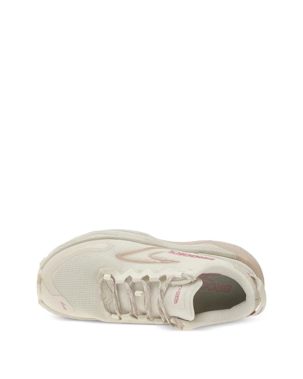 Brooks White Caldera 8 Sneakers