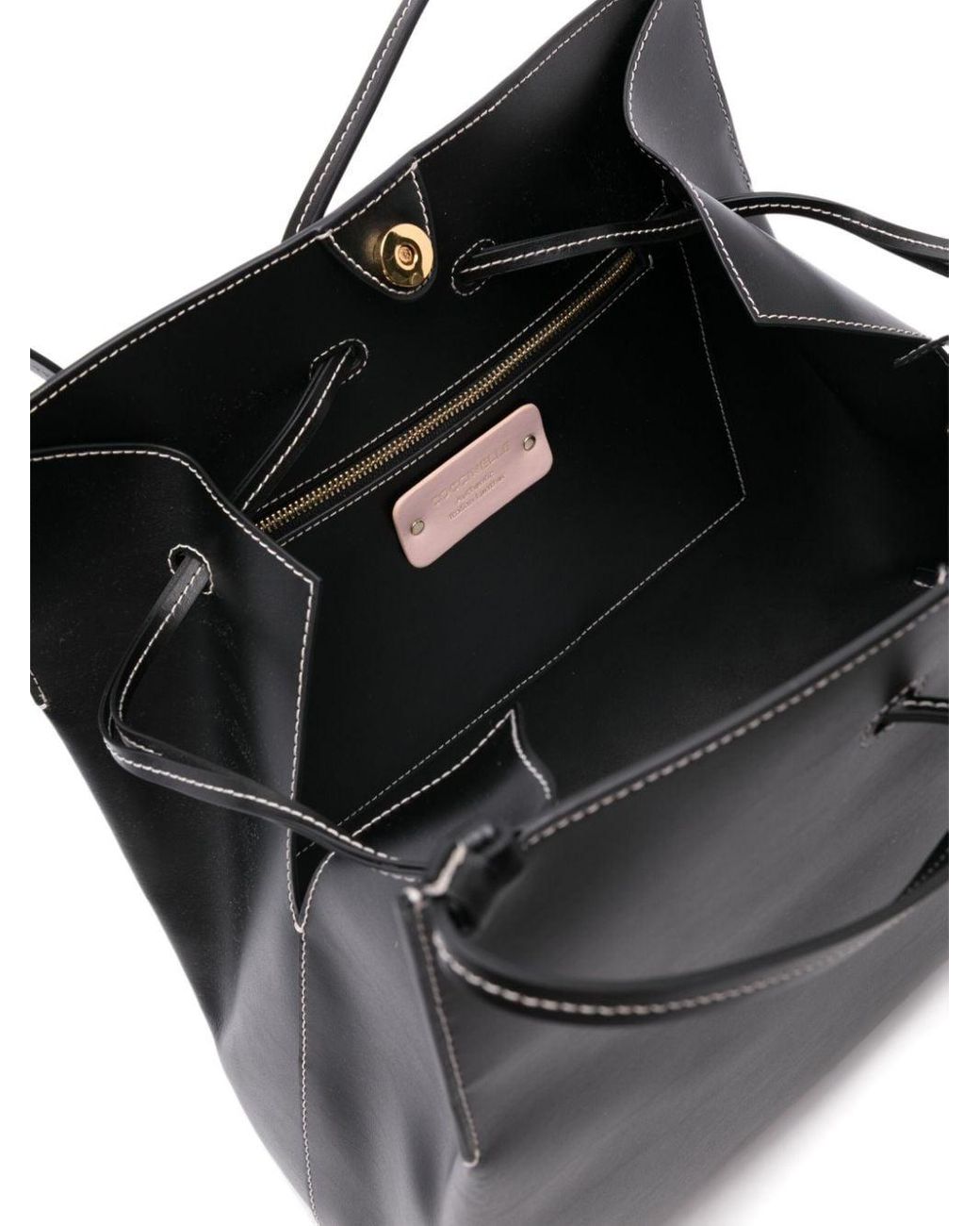 Coccinelle Large Roundabout Tote Bag in Black Lyst Canada