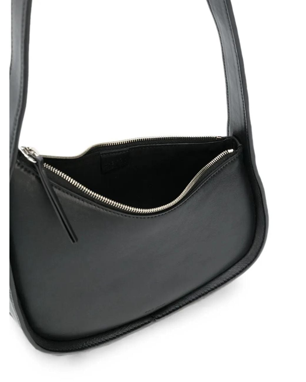 The Row Black Half Moon Tasche