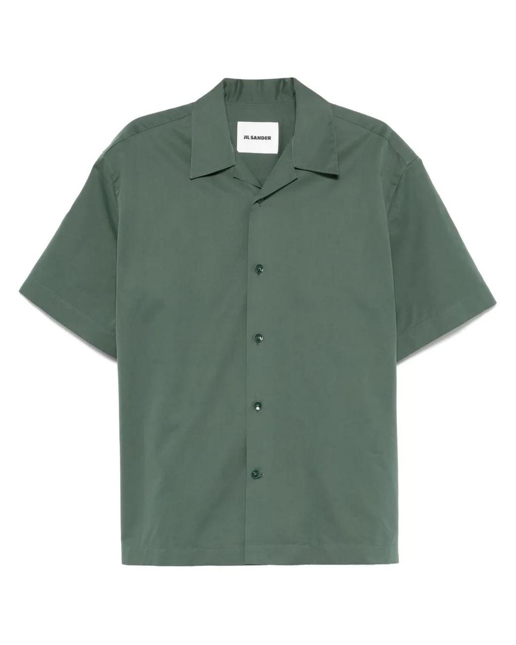 Camicia di Jil Sander in Green da Uomo