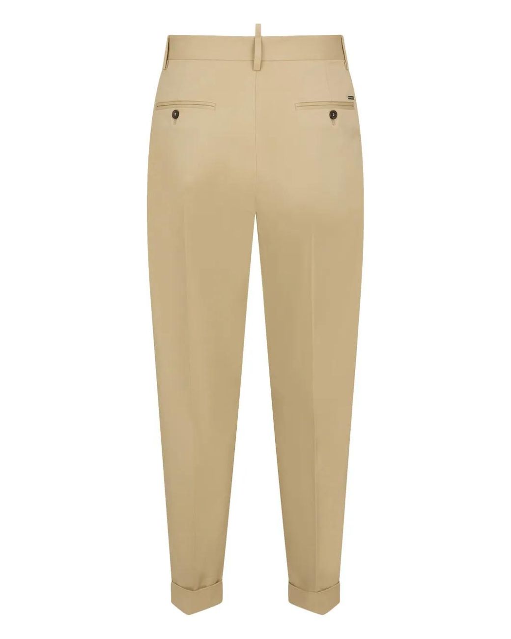 DSquared² Natural One Pleat Pant for men