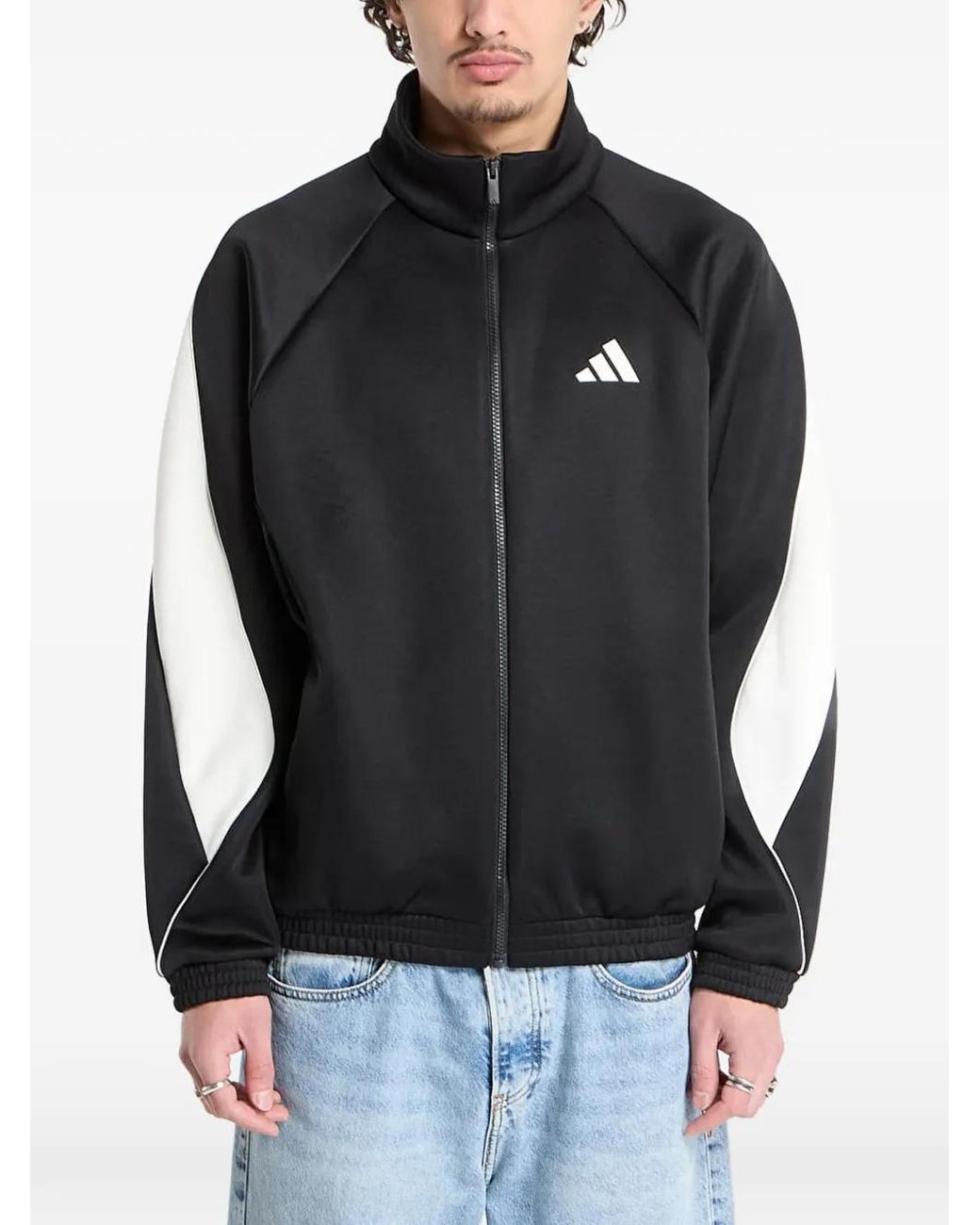 Adidas Black Veste De Survêtement Stadium for men