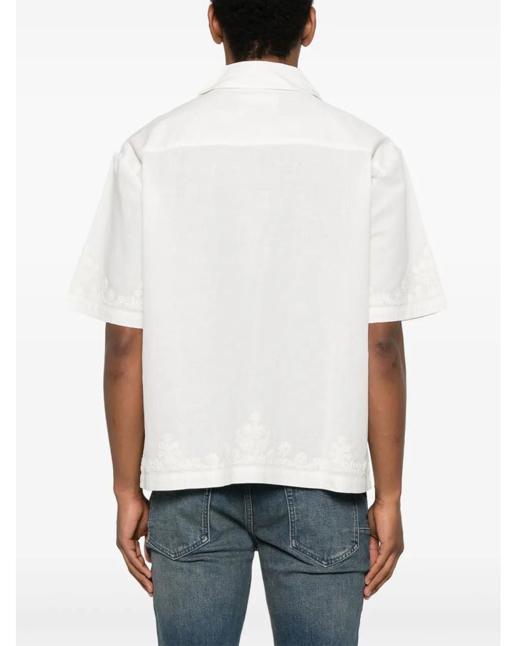 Antik Batik Adonis Hemd in White für Herren