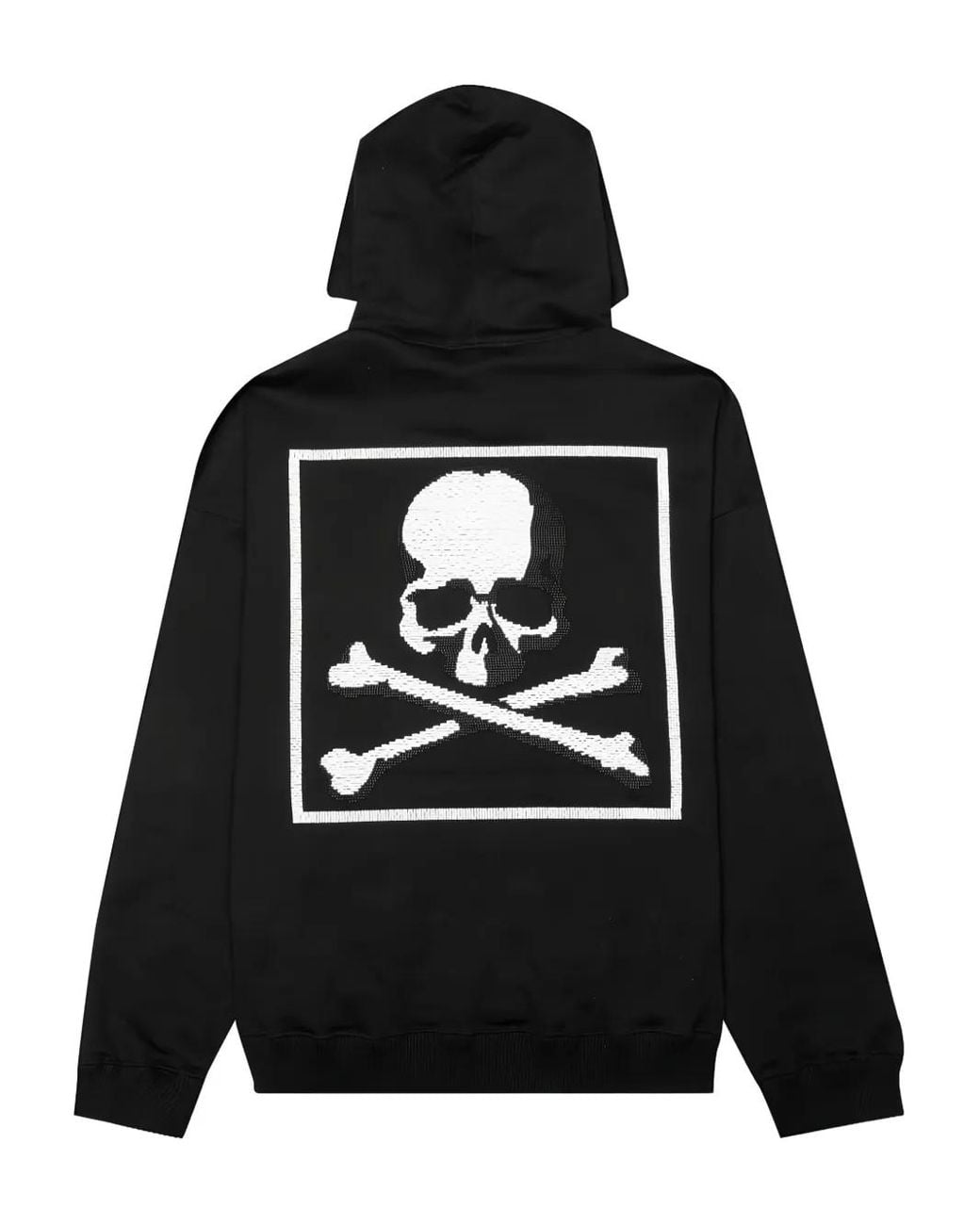 MASTERMIND WORLD Black Beaded Hoodie for men