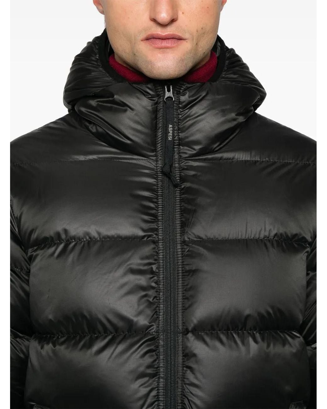 Aspesi Black Padded Jacket for men