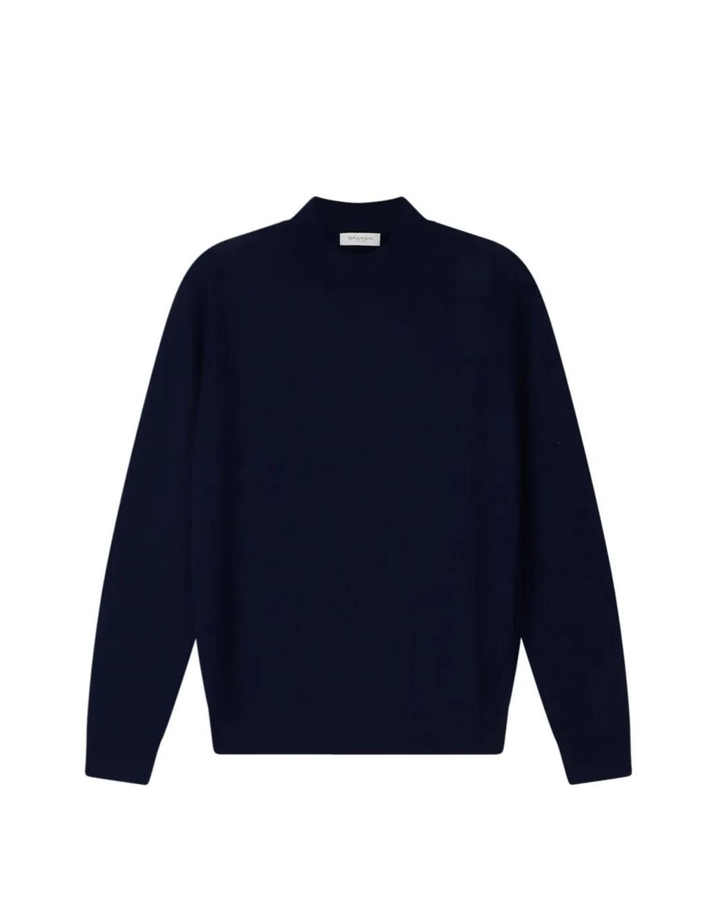 Bramani Cashmere Blue Wool Sweater for men