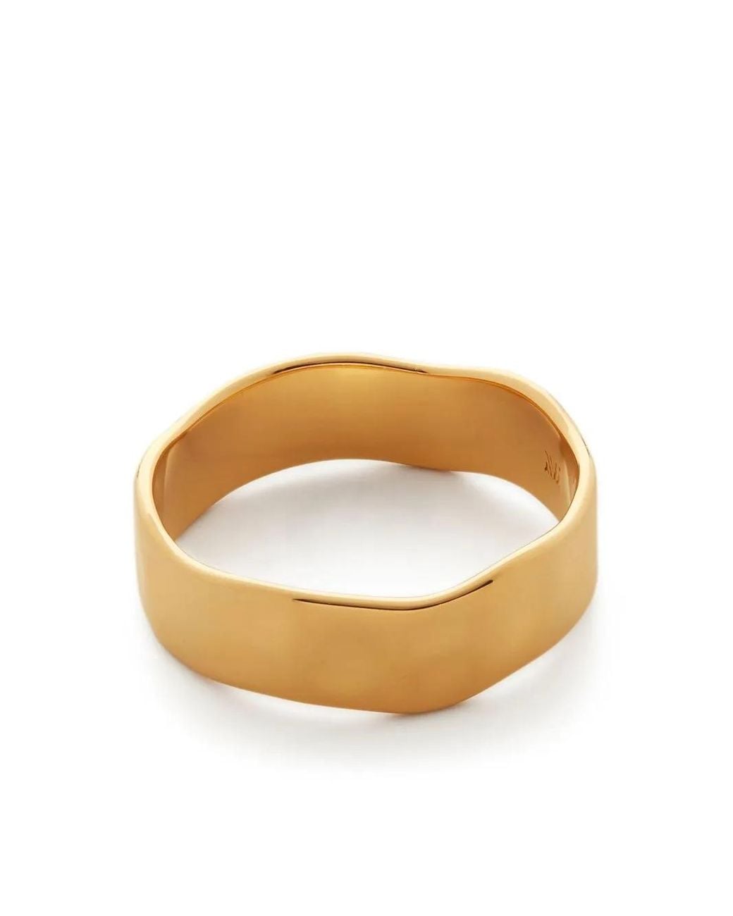 Monica Vinader Metallic Siren Muse Band Ring