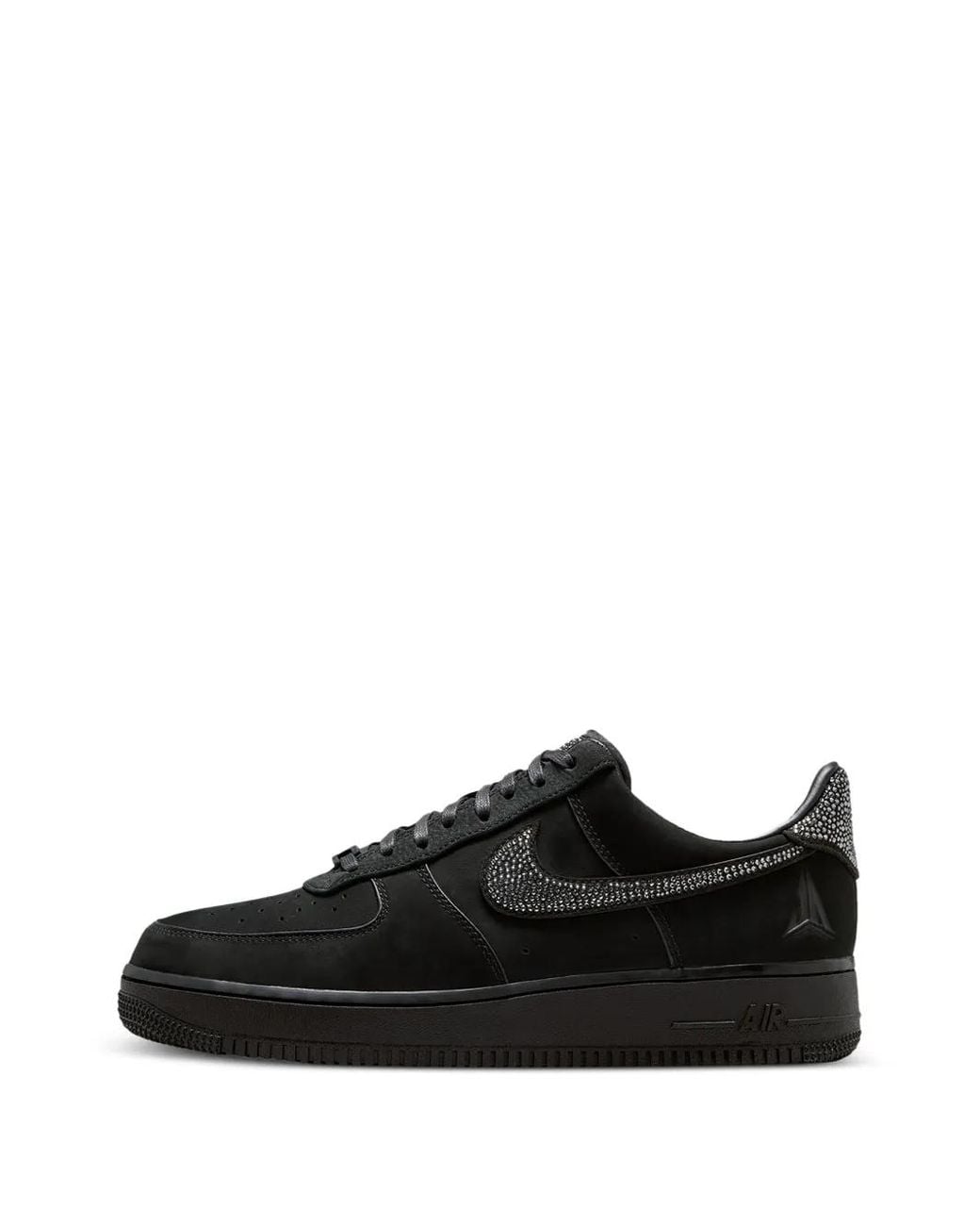 Nike Black X Ja Morant Metallic-Appliqué Sneakers for men