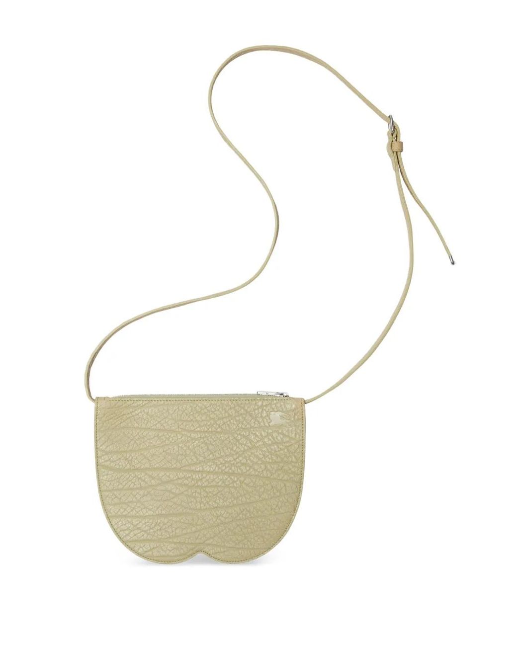 Burberry White Chess Leather Mini Bag
