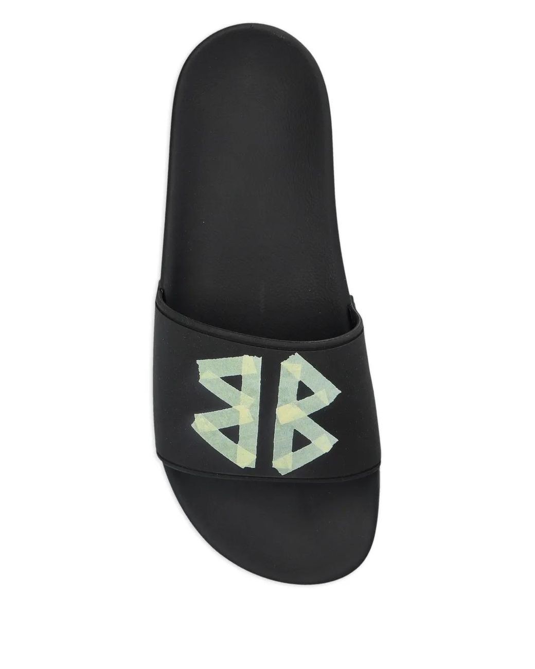 Balenciaga Black Pool Slide Sandal