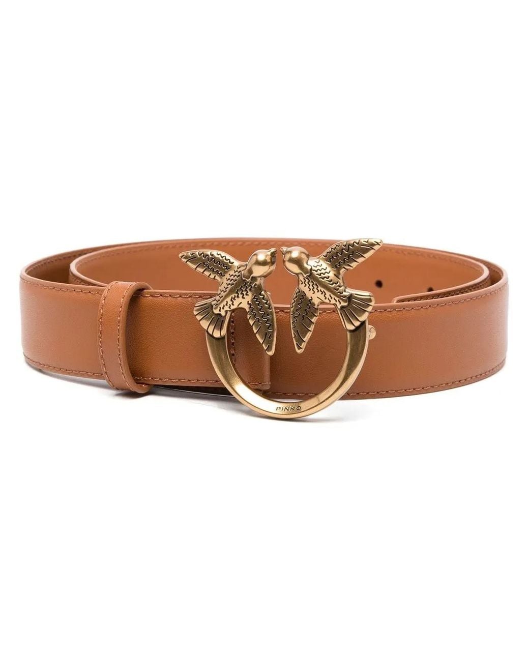 Pinko Brown Love Berry Belt