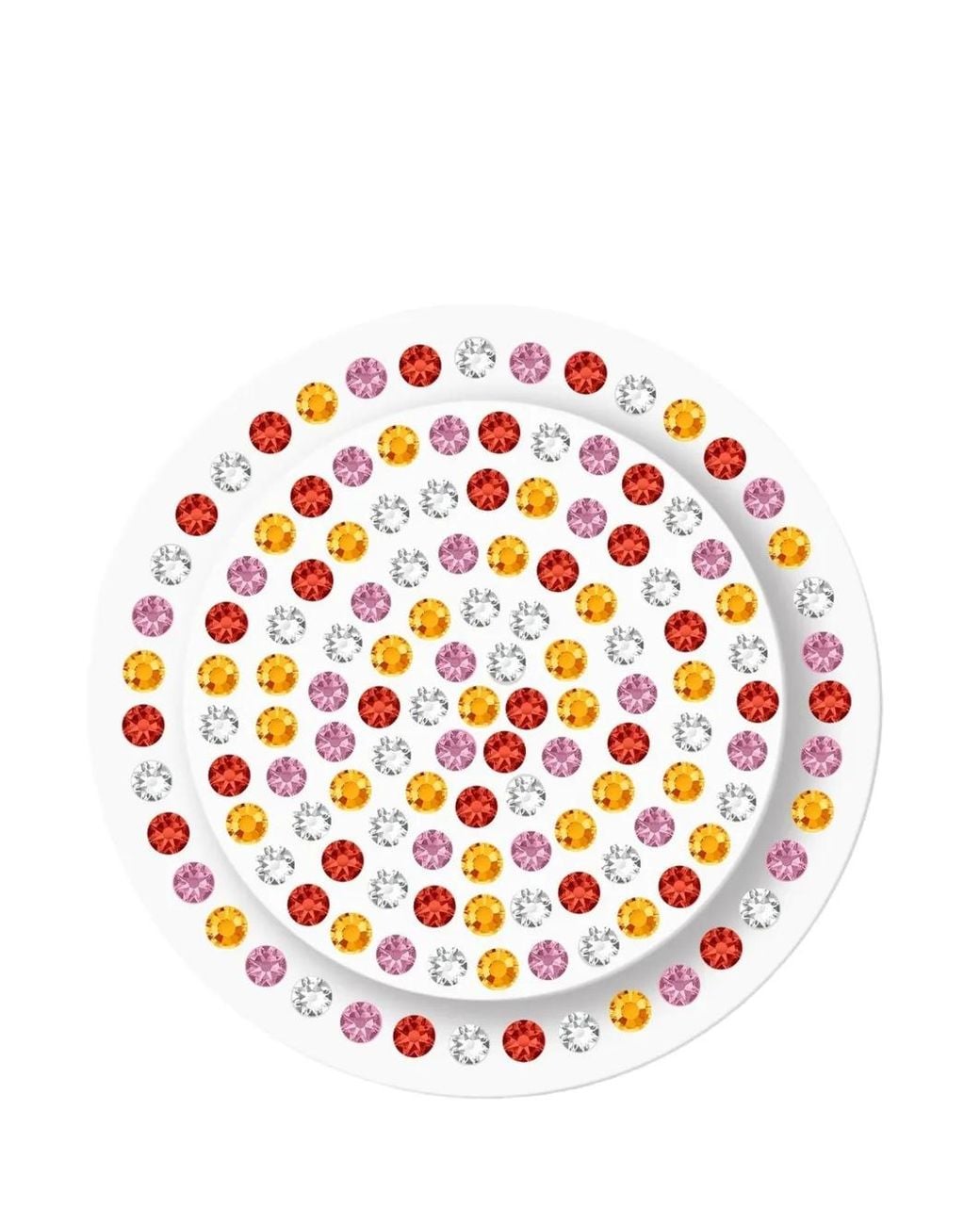 SECRETFACT Red Swarovski Zirconia Ms Grab Phone Grip