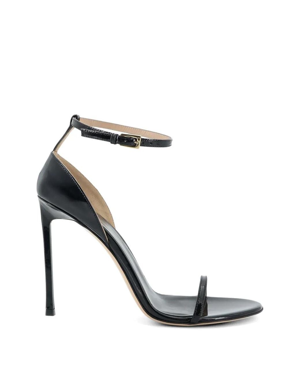 Tom Ford White Patent-Leather Sandals