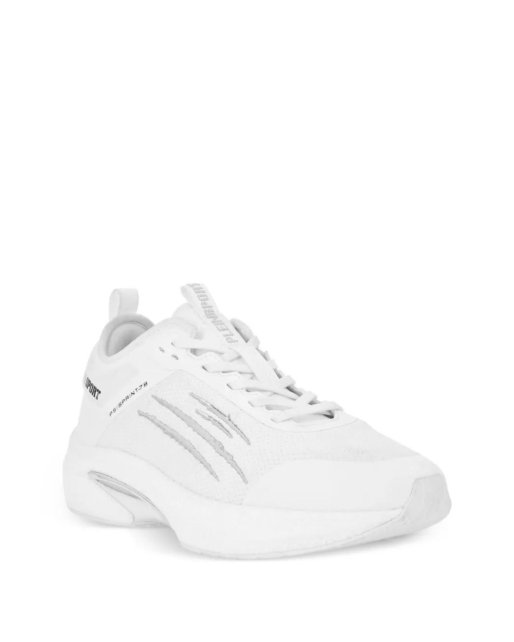 Philipp Plein White Runner Ps Extra Light Sneakers