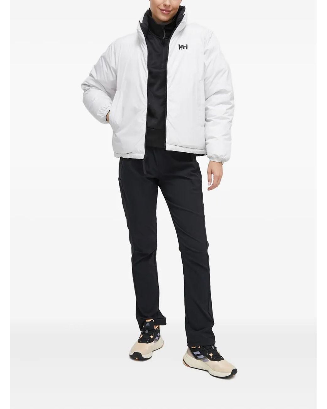 Helly Hansen Gray Logo Zip Jacket