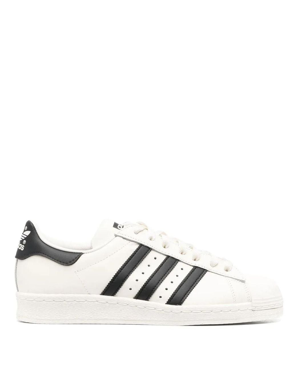 Adidas White Superstar 82 Low-Top Sneakers