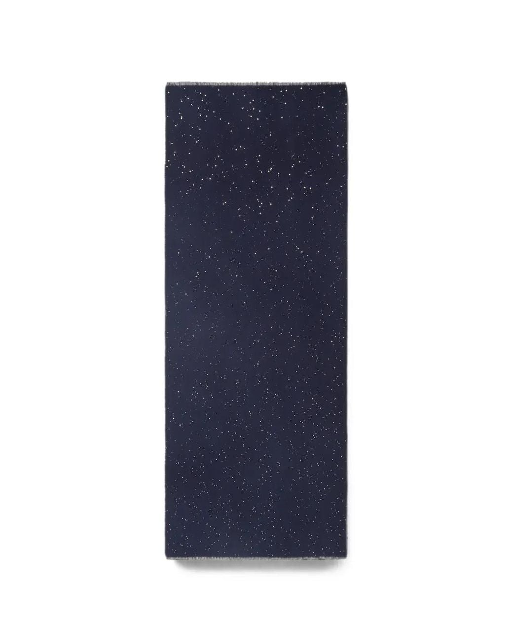 Peserico Blue Sequin-Embellished Frayed Scarf