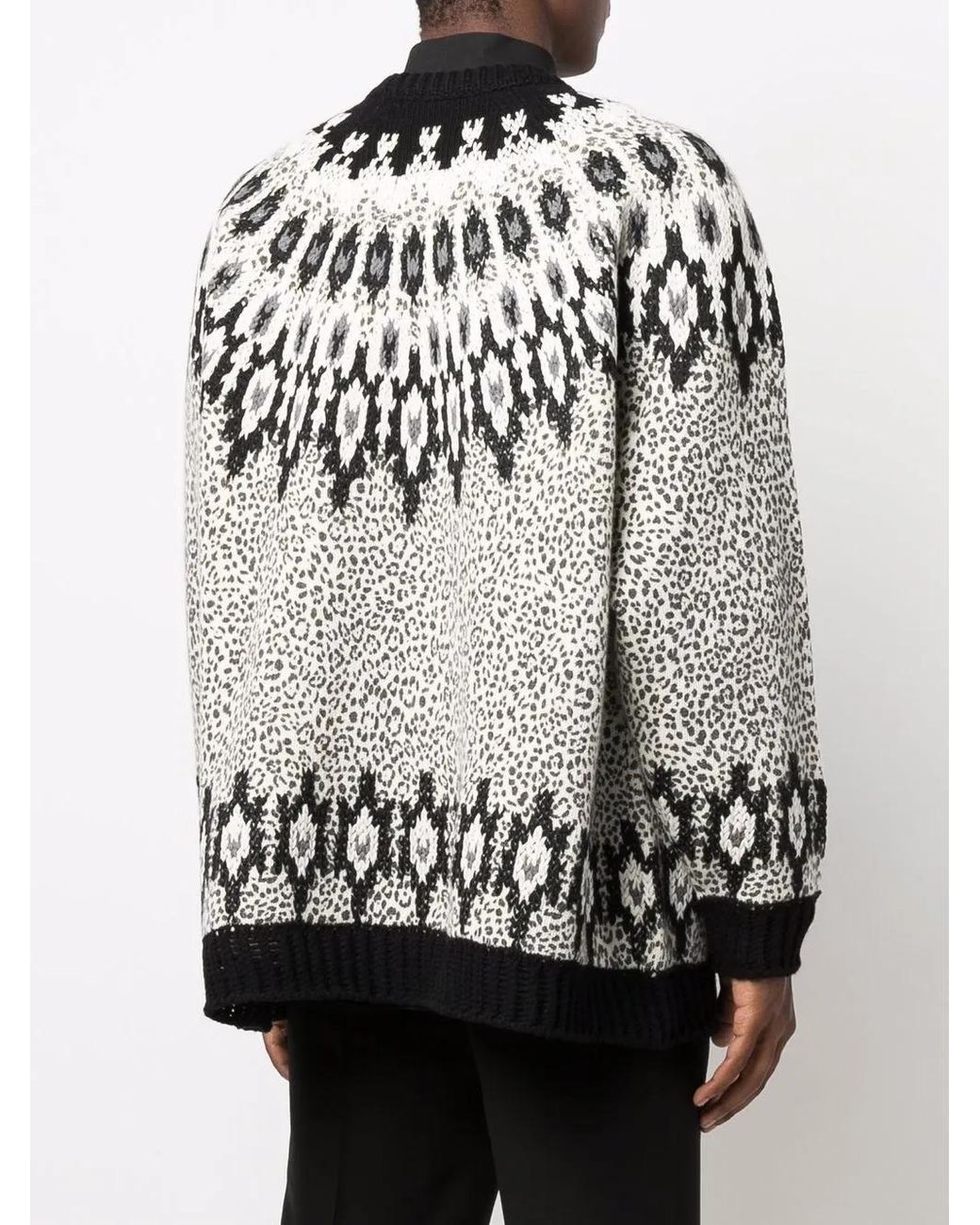 Valentino Garavani Gray Sweaters Black for men