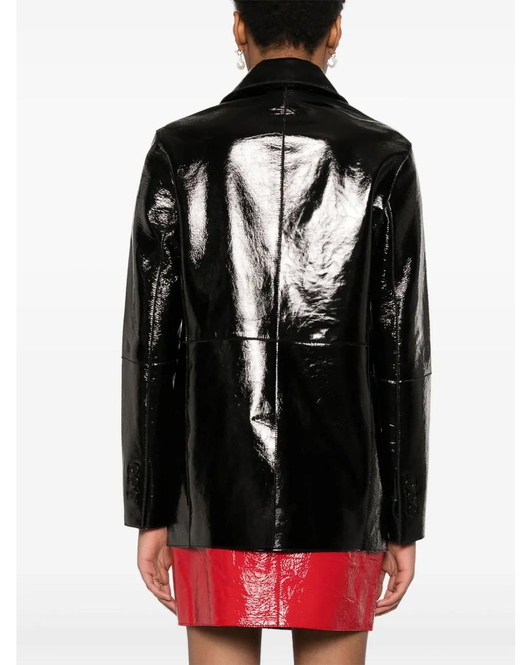 P.A.R.O.S.H. Black Marilyn Blazer
