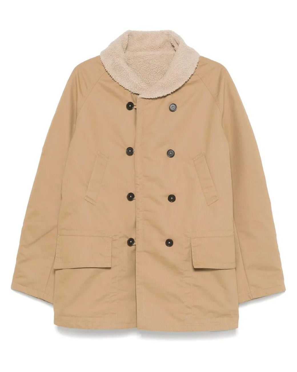 Universal Works Natural Mackinaw Jacket for men