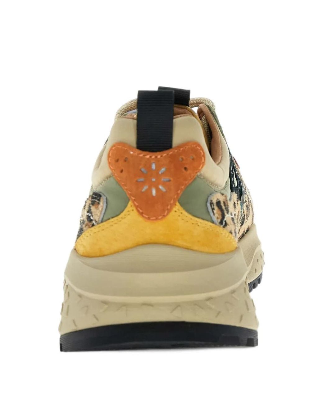 Flower Mountain Metallic Solin Leopard-Print Sneakers