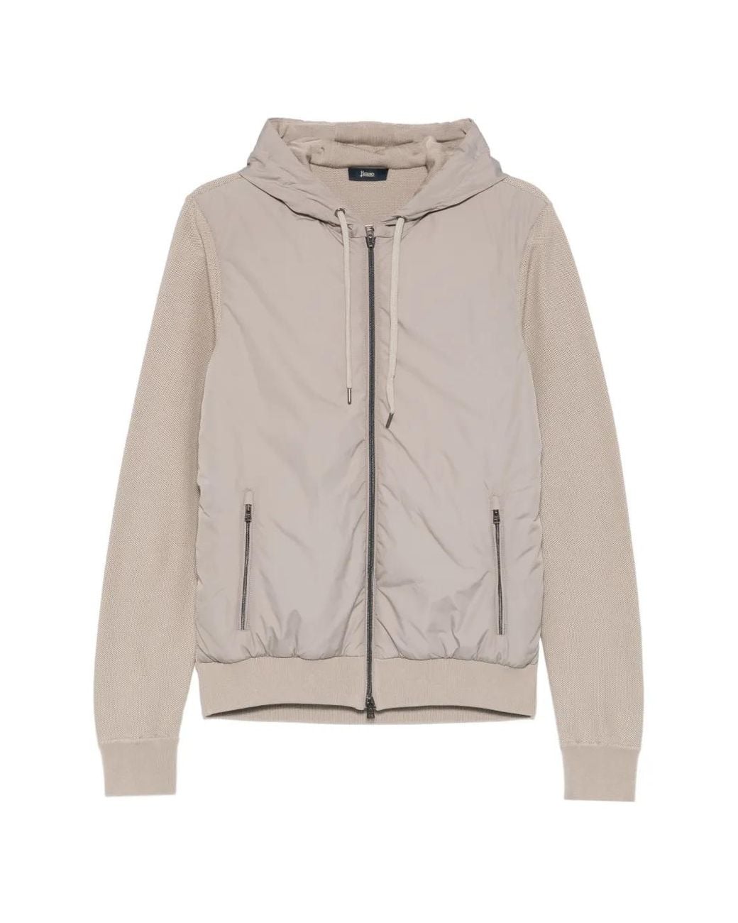 Herno Kapuzenjacke Mit Reißverschluss in Gray für Herren