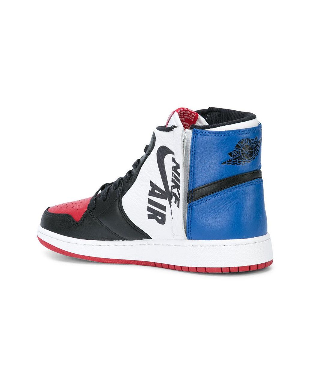 Nike Leather Air Jordan 1 Rebel Xx Sneakers in Black for Men | Lyst