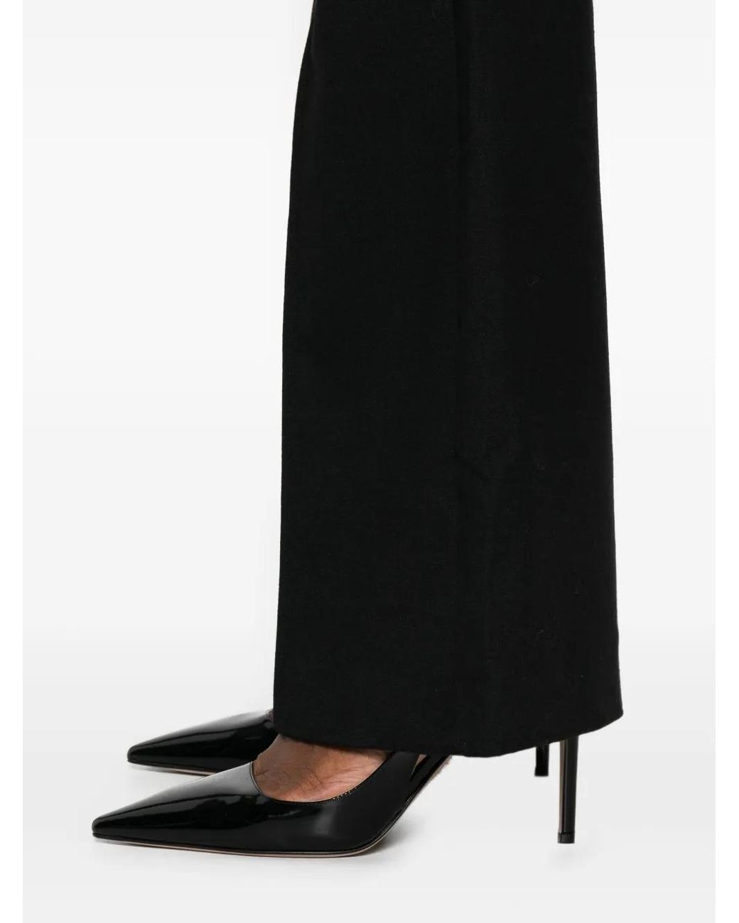 Self-Portrait Black Wool Double-Breasted Jumpsuit