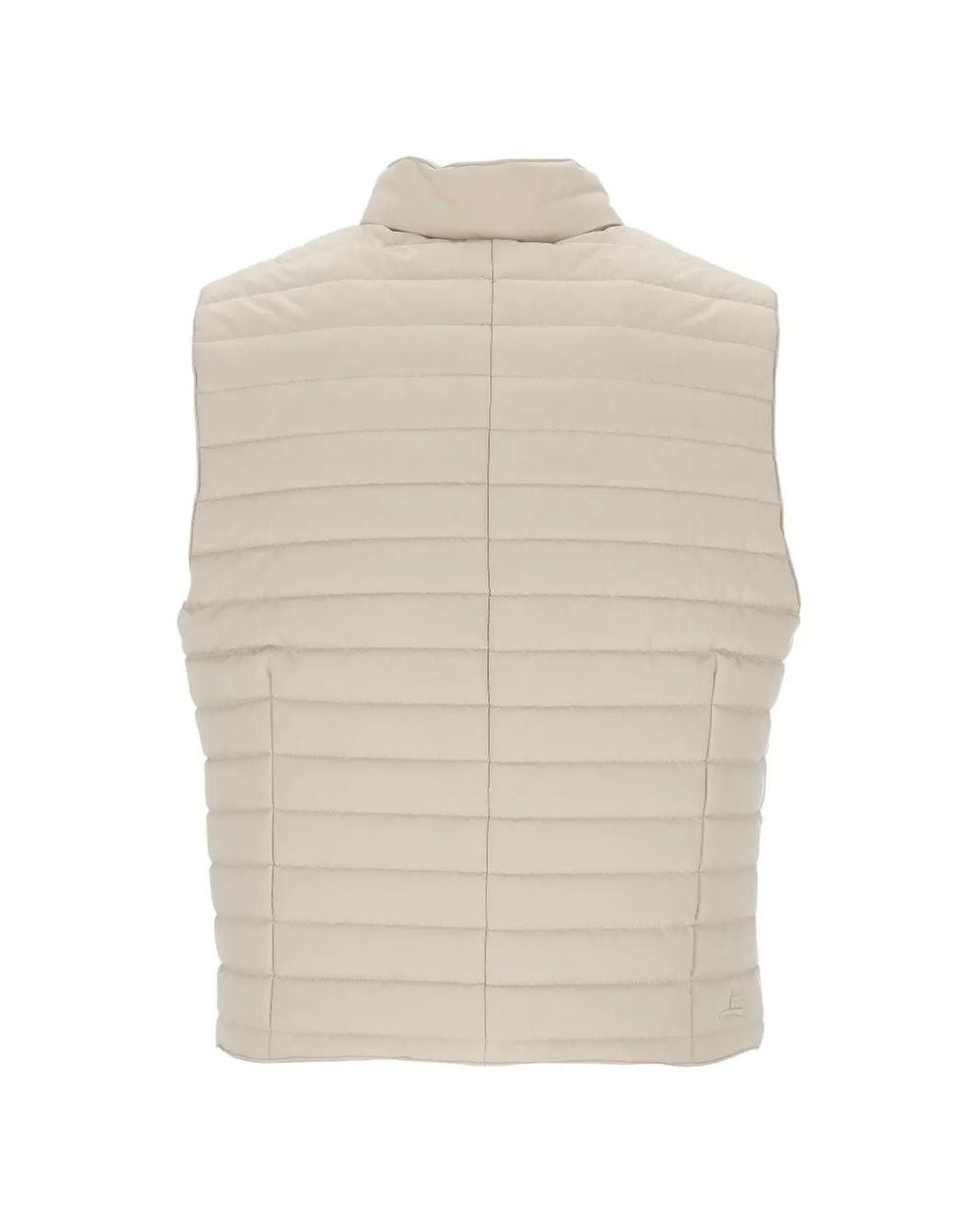 ONTHEBUND White Button Padded Jacket for men