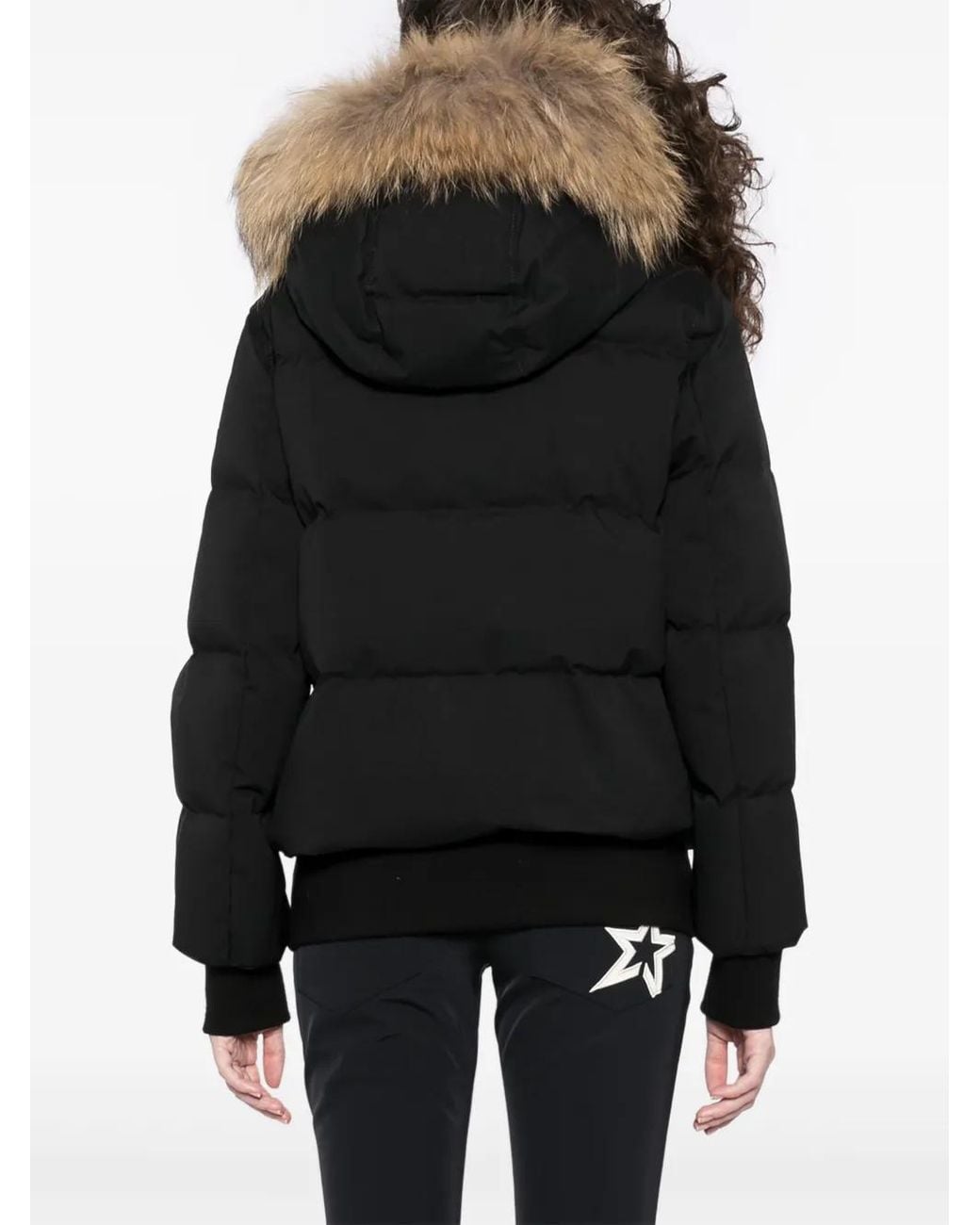 Mackage Black Doudoune À Fermeture Zippée