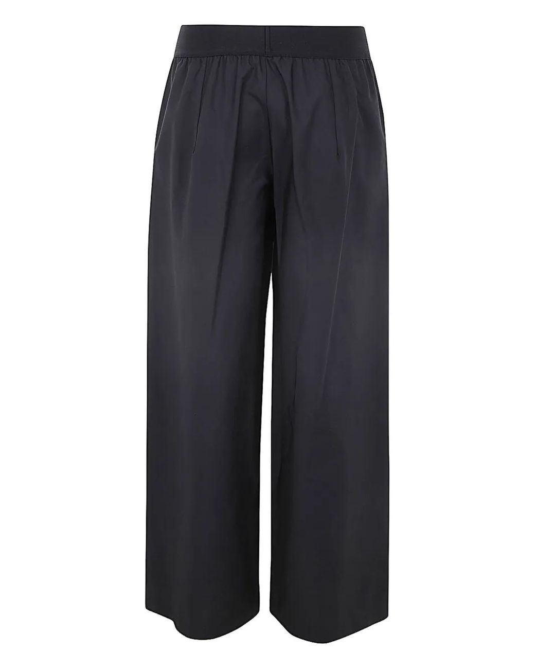 Maria Calderara Blue Elasticated Trousers