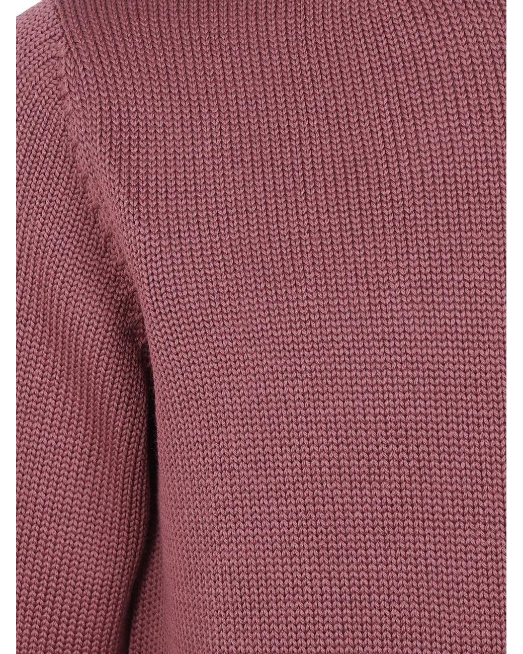Nuur Purple Pull En Laine À Col Roulé for men