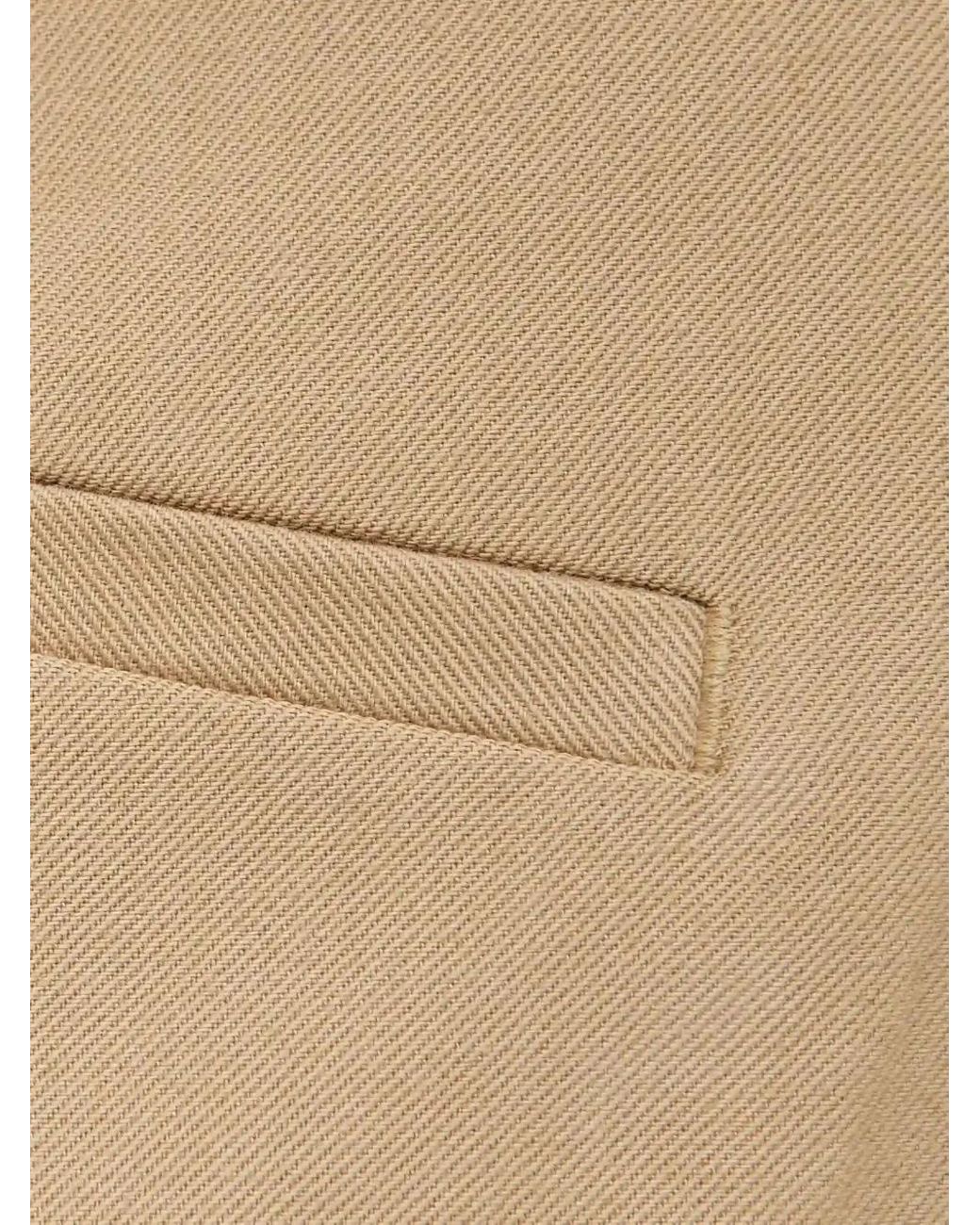 Vince Natural Pleated Trousers