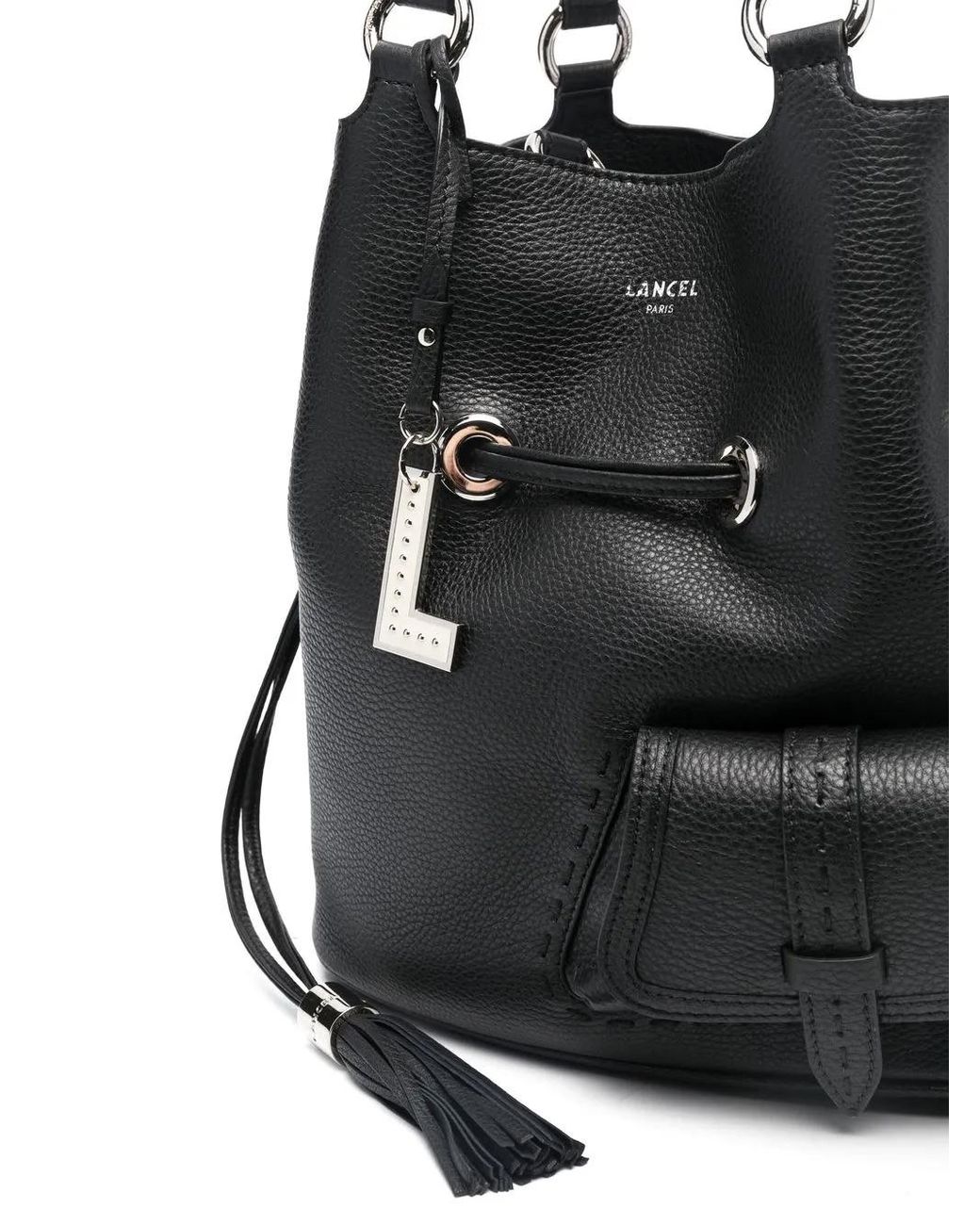 Lancel Black Medium Premier Flirt Bucket Bag
