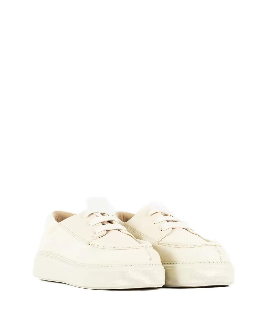 Referenc White Tahoe Nubuck Sneakers for men