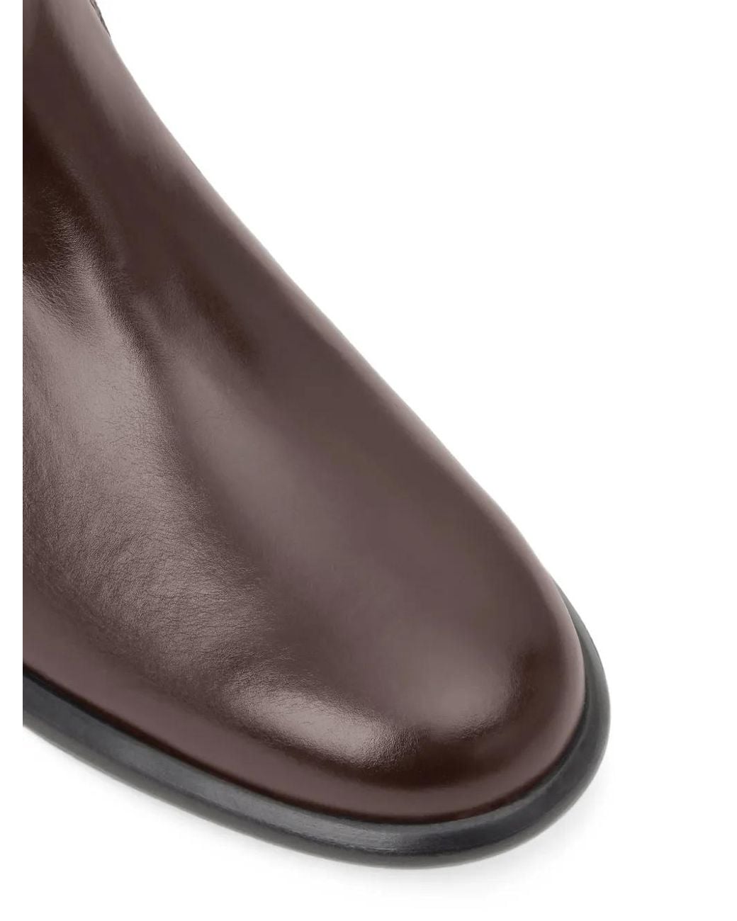 Castaner Brown Elsa Braided Leather Ankle Boots