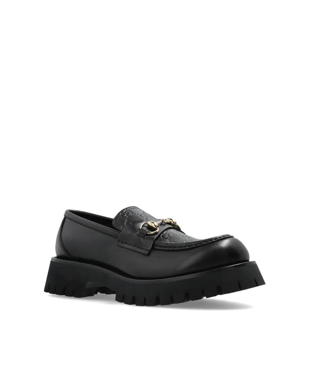 Gucci Black Flat Shoes
