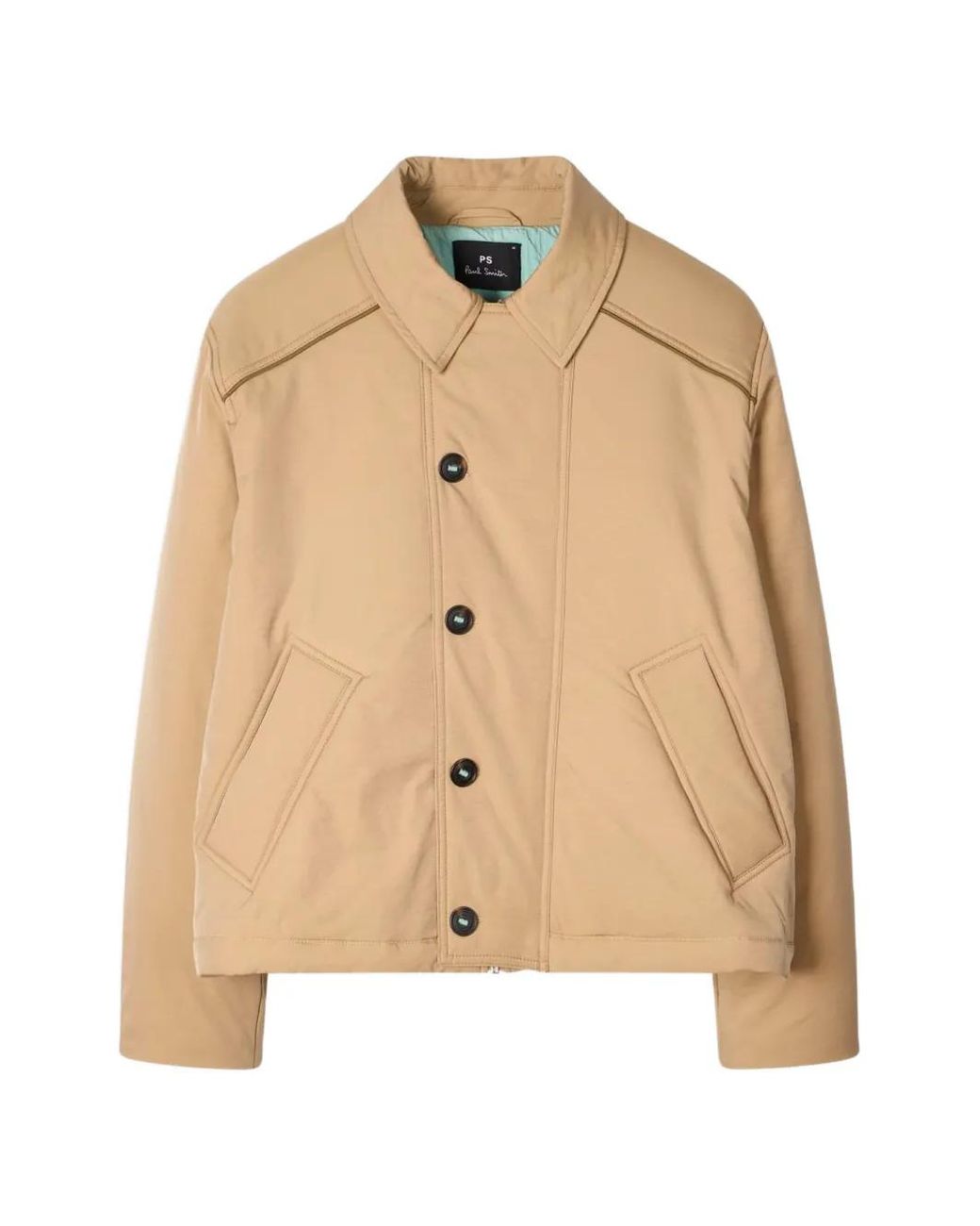 Paul Smith Natural Gesteppte Kapuzenjacke