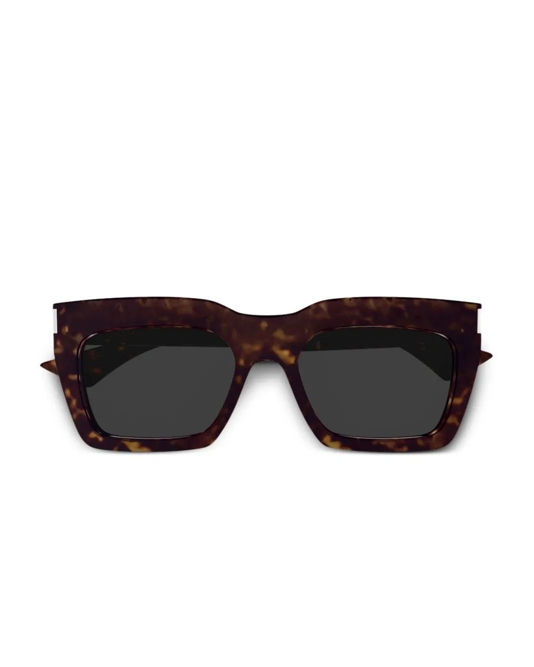 Saint Laurent Black Square-Frame Sunglasses