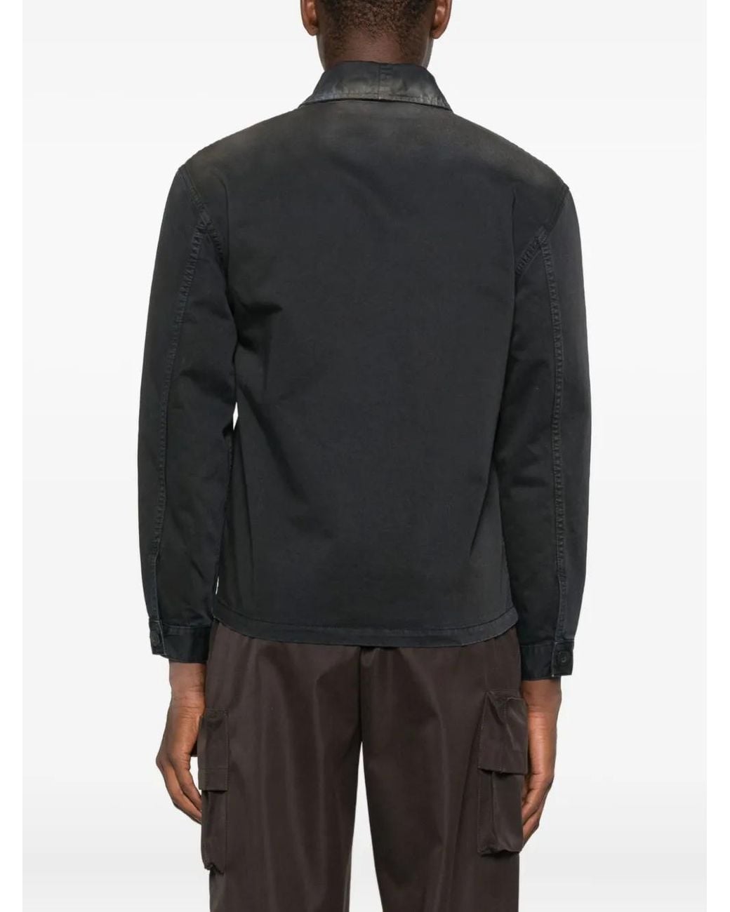 032c Black Buttoned Pocket Jacket